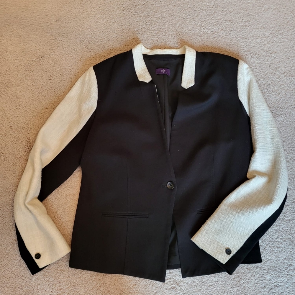 Color block blazer